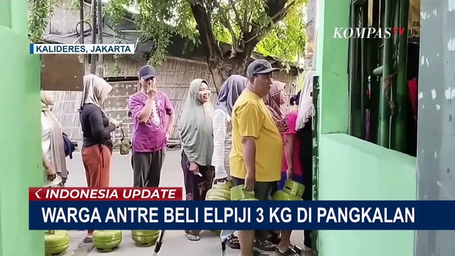 Warga Antre Beli Elpiji 3 Kg di Pangkalan Hingga Harus Bawa KTP, Menko Zulhas Pastikan Stok Aman