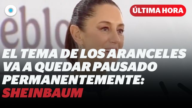 Sheinbaum asegura que los aranceles quedarán pausados “permanentemente” I Reporte Indigo