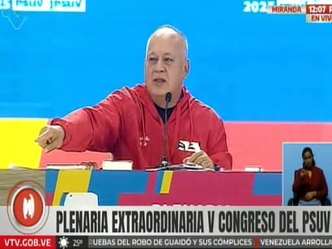 Diosdado Cabello afirma que PSUV continuará realizando encuestas sobre candidaturas a cargos públicos