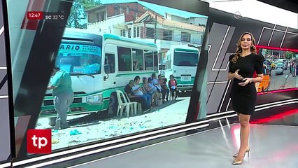 En medio de tensión concluye ampliado de micreros y determinan continuar el paro en Santa Cruz de la Sierra