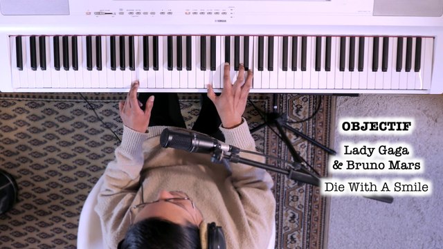 PIANO FACILE // LADY GAGA & BRUNO MARS - DIE WITH A SMILE