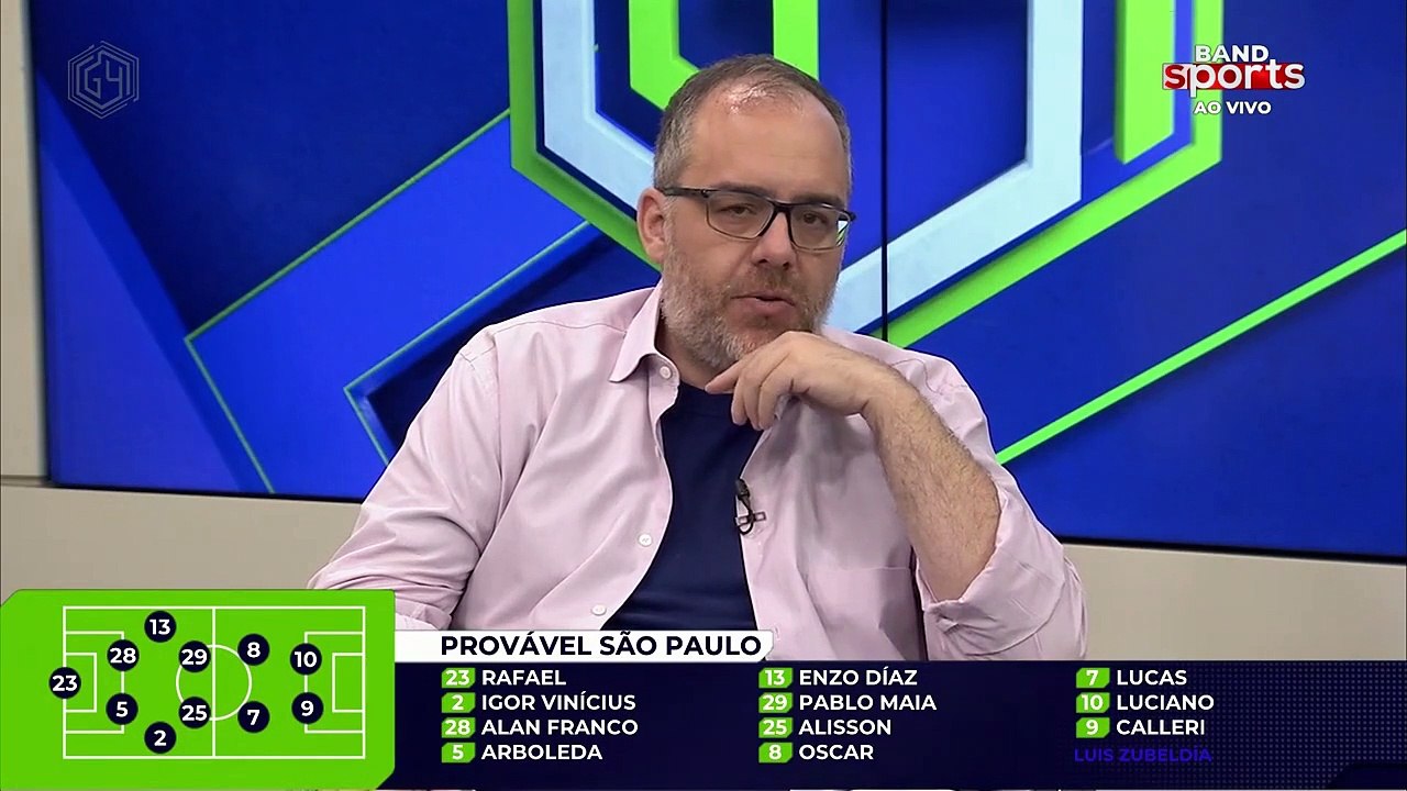 "SORTE DO SÃO PAULO É JOGAR EM CASA CONTRA O MIRASSOL", AFIRMA ARNALDO RIBEIRO NO G4