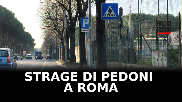 Incidenti stradali, a Roma è di nuovo emergenza pedoni