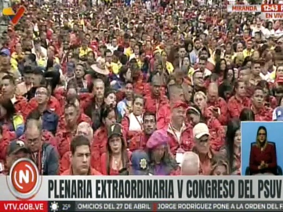 Vpdte. PSUV Diosdado Cabello: Los que han intentado dividir al partido no han podido ni podrán