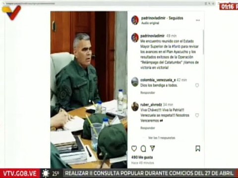 Padrino López: Junto al Estado Mayor revisamos las líneas de gestión para la nueva etapa de la FANB