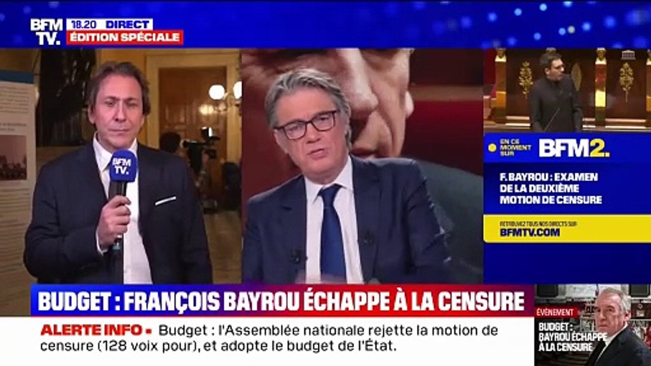 Adoption du budget : "Les insoumis aboient et les socialistes travaillent, c'est ainsi", déclare Jérôme Guedj (Parti socialiste)