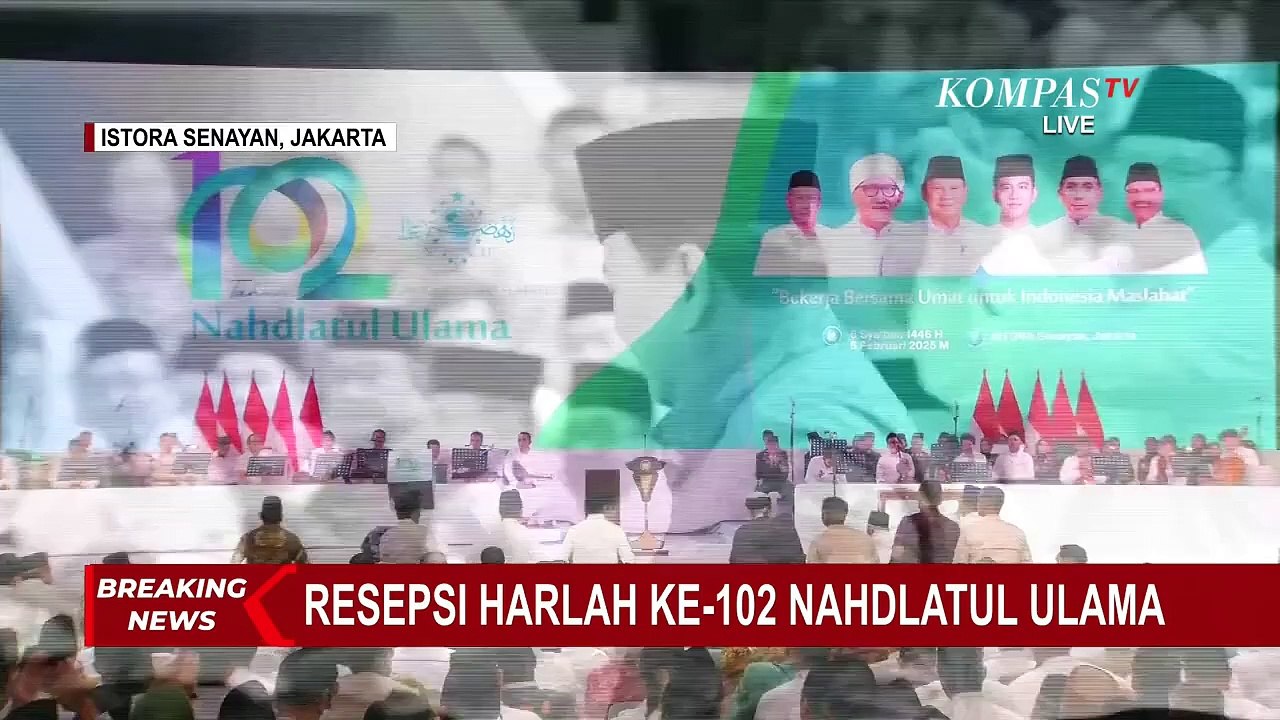 Di Harlah NU, Prabowo Cerita Temui Rais Aam Sebelum Pilpres 2024: Alhamdulillah Lancar