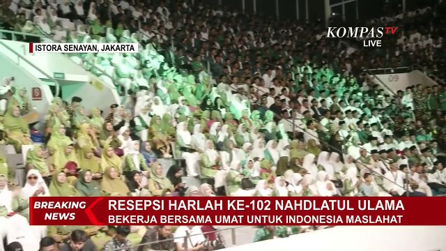 [FULL] Sambutan Ketum PBNU di Depan Prabowo dalam Harlah ke-102 NU, Siap Bantu Makan Bergizi Gratis