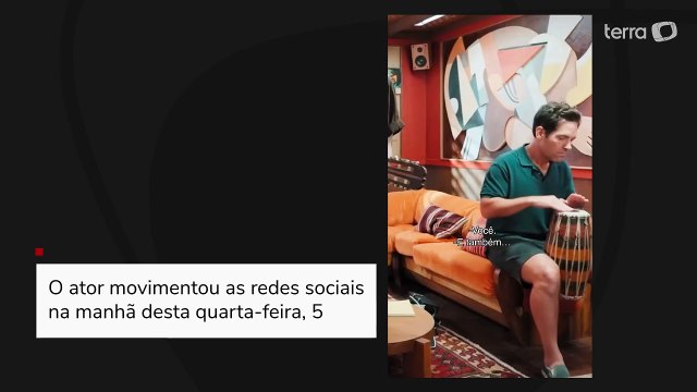 Selton Mello faz Jack Black e Paul Rudd falarem português durante bastidores de filme