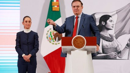 Marcelo Ebrard habla sobre los aranceles