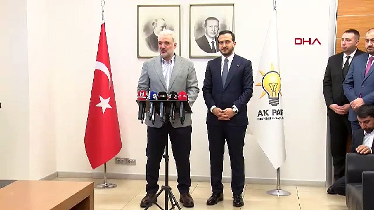 İstanbul- AK Parti İstanbul İl Başkanlığı'nda devir teslim töreni