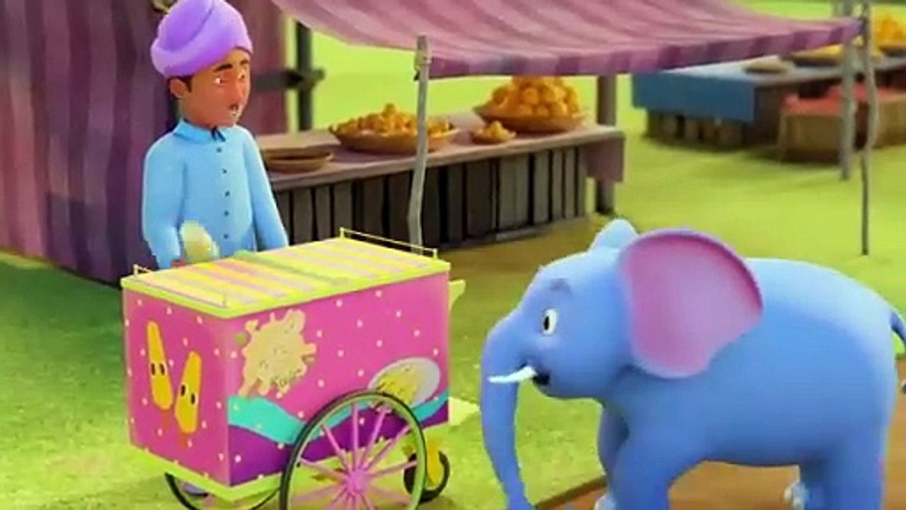 Ek Mota Hathi Khelne Gaya, Hindi Cartoon song BabyVideo