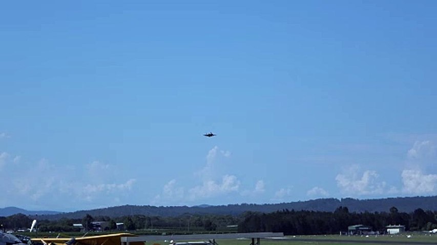 RAAF F-35A flies at Hunter Valley Airshow 2025 | Newcastle Herald | February 8, 2025
