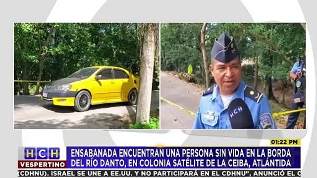 ¡Dantesco! Dejan un ensabanado a orilla de una calle en La Ceiba