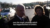 'Swedish people are shocked' says King Carl Gustaf after school shooting