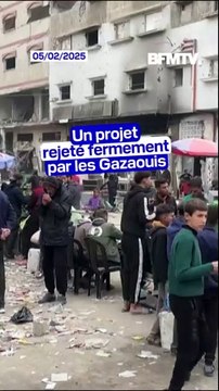 Prendre le contrôle de Gaza : les Gazaouis réagissent aux propos de Donald Trump