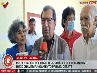 Presentan libro "Tesis Política del Comandante Hugo Chávez" en la XX Filven Barinas