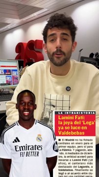 Lamini Fati, la sorpresa del Real Madrid en Valdebebas