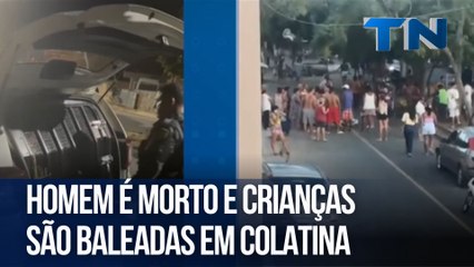 Homem é morto e crianças são baleadas em Colatina