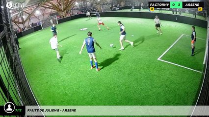 Faute de Julien B - Arsene