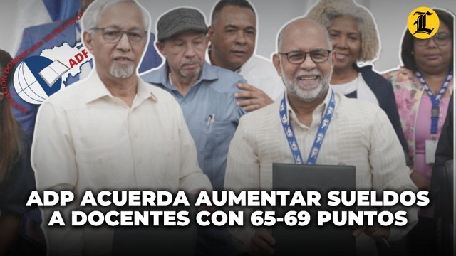 Educación y ADP acuerdan aumentar sueldo a los profesores que saquen entre 65 y 69 puntos en la evaluación docente
