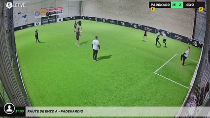 Faute de Enzo A - PADEKARDIO