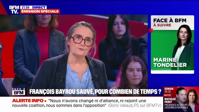 Adoption du budget: la porte-parole du gouvernement remercie tous les députés qui n'ont pas adopté la censure dont le Rassemblement national