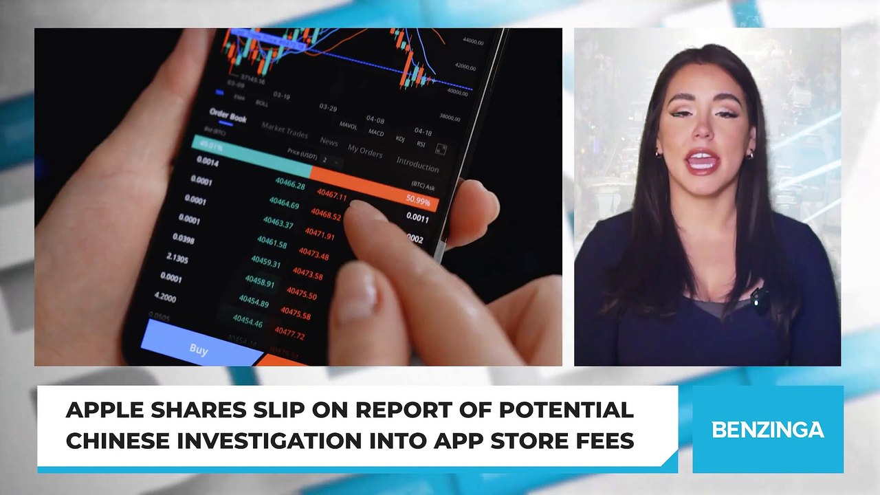 Apple Shares Slip on Report of Potential Chines...