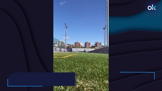 Dani Alves publica un sorprendente vídeo entrenando en las instalaciones del Barcelona