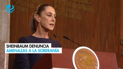 Sheinbaum denuncia amenazas a la soberanía en el aniversario de la Constitución