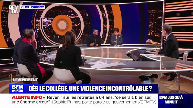 Collégien agressé à Bobigny: Reda Belhaj, (syndicat de police UN1TÉ) juge que les jeunes sont de plus en plus violents