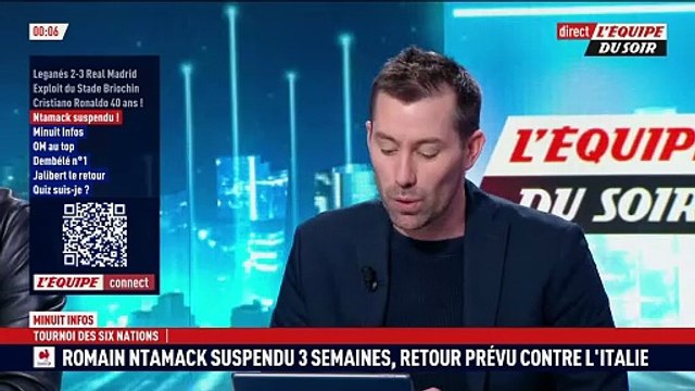 Suspendu, Ntamack devrait revenir contre l'Italie - Rugby - Tournoi des 6 Nations