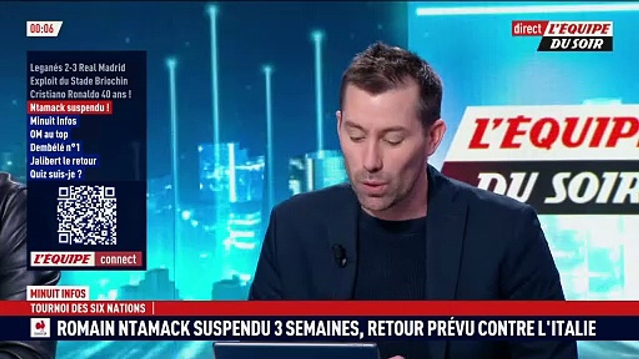 Suspendu, Ntamack devrait revenir contre l'Italie - Rugby - Tournoi des 6 Nations