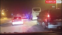 Sivas'ta Yoğun Kar Yağışı Nedeniyle Ulaşımda Aksamalar Yaşanıyor