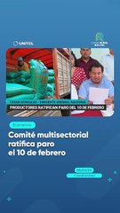 Comité multisectorial ratifica paro el 10 de febrero