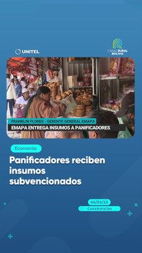 Panificadores reciben insumos subvencionados
