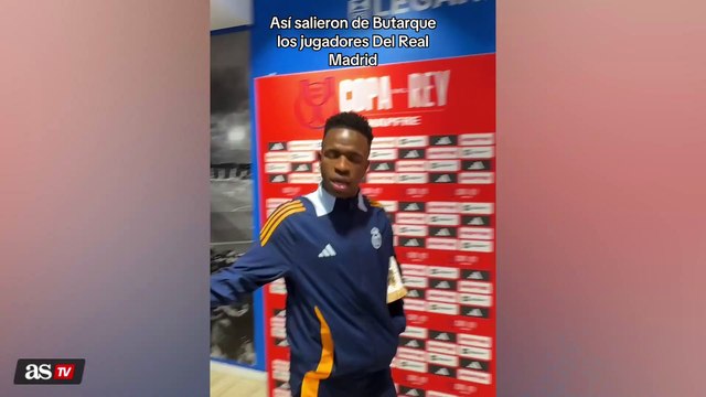 Así salieron los jugadores del Real Madrid de Butarque