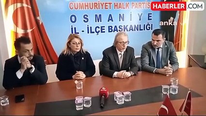 6 Şubat Depremlerinin İkinci Yılında CHP Heyeti  Osmaniye'de