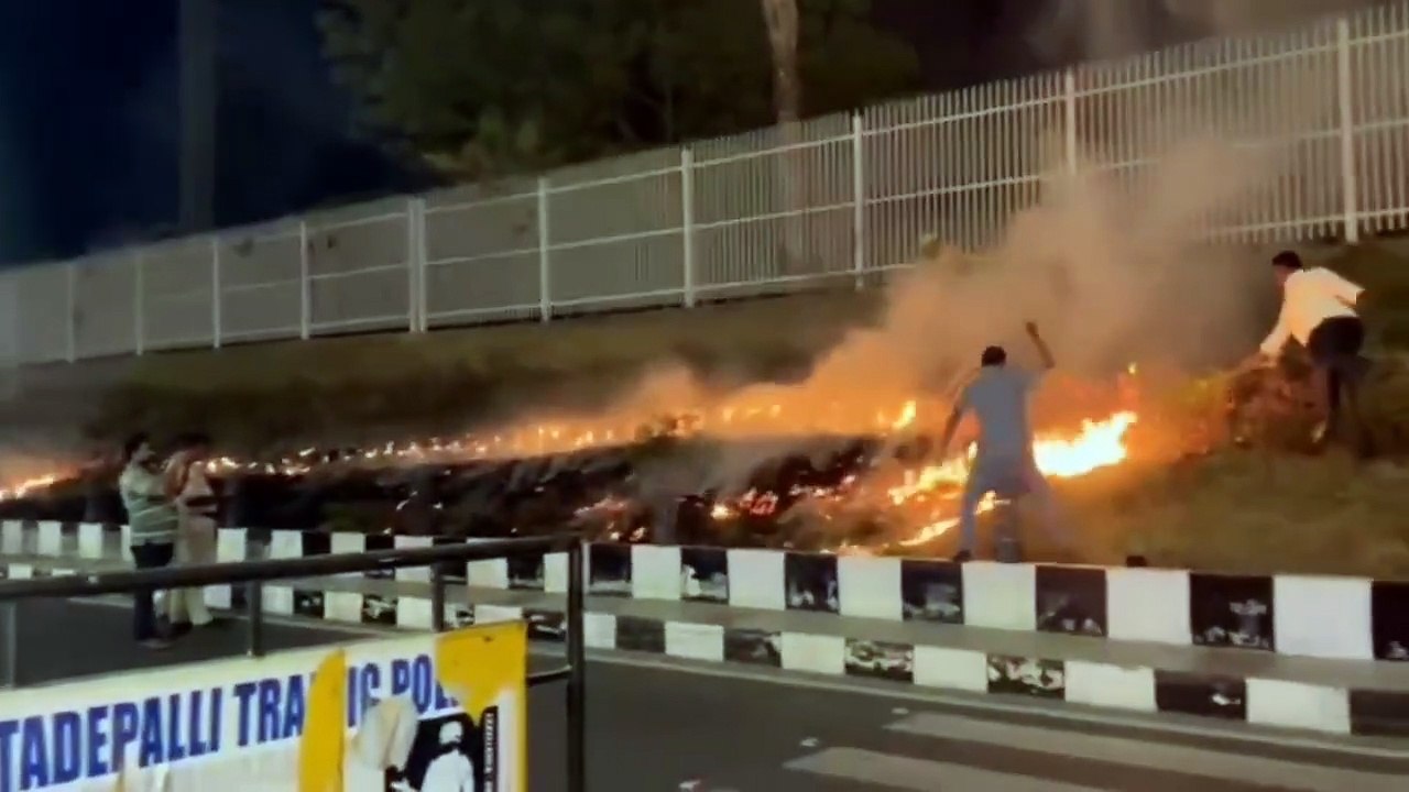 జగన్ ఇంట్లో అగ్నిప్రమాదం | Fire Accident at YS Jagan House | Oneindia Telugu