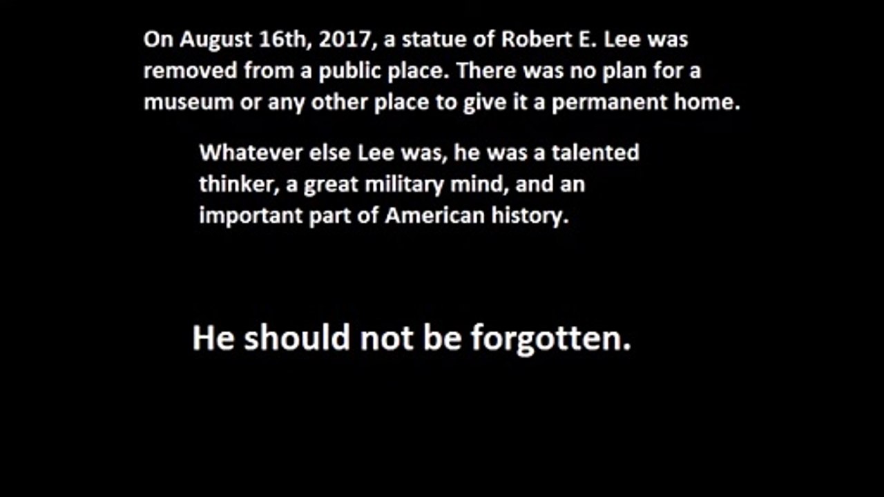 The Letters Written by Robert E. Lee, April 20th, 1861