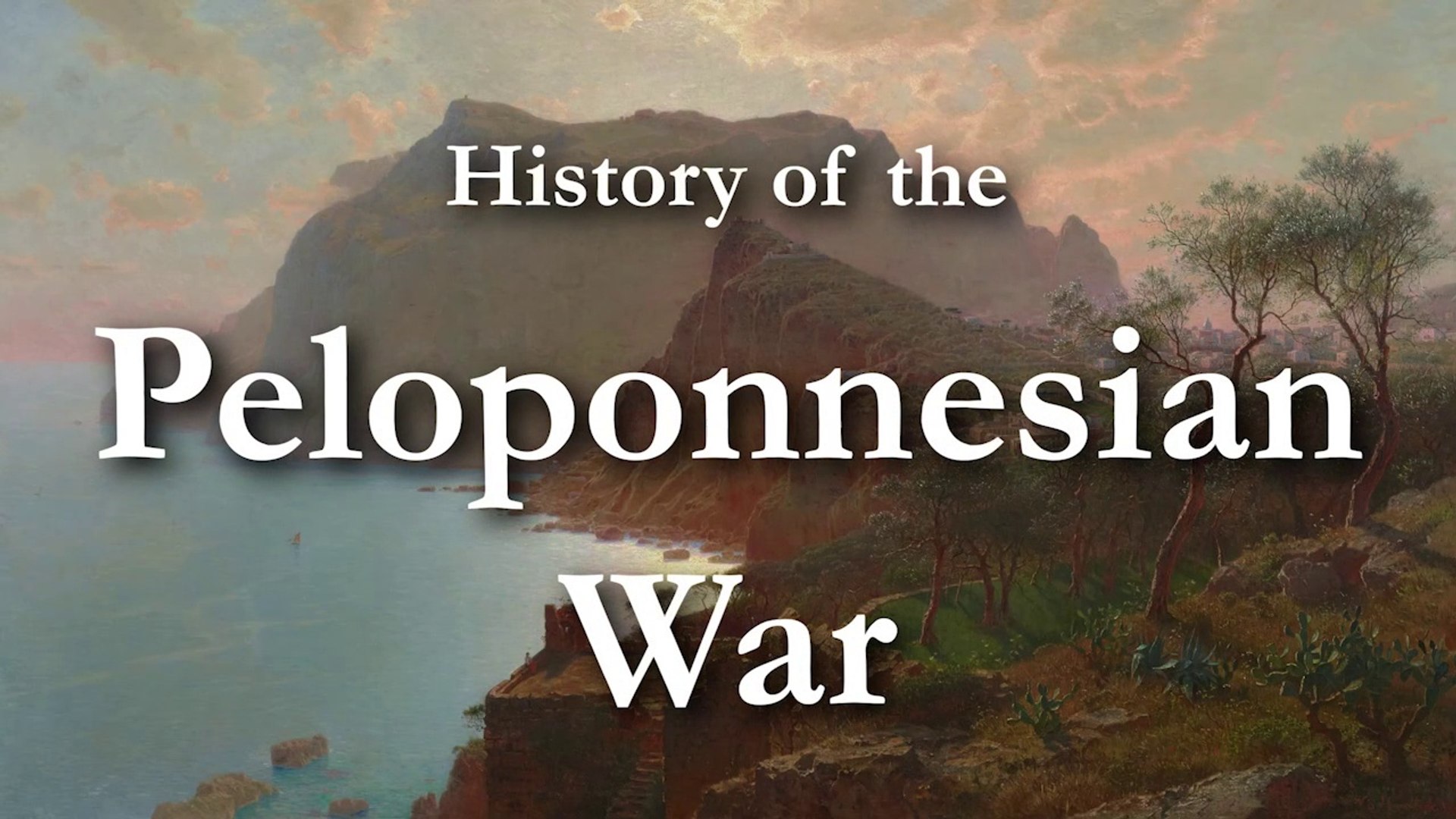 ⁣History of the Peloponnesian War by Thucydides - Audiobook