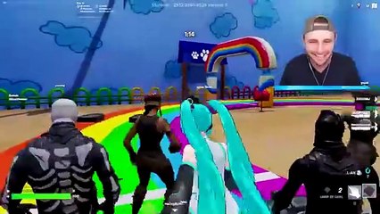 SSUNDEE Fortnite Squid Game is INSANE Cat Game