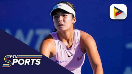 Alex Eala, laglag na sa 2025 WTA Mumbai Open