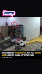 Wanita menyamar tetamu kenduri, pura-pura tumpang tandas.