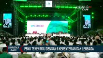 PBNU Teken MoU dengan 6 Kementerian dan Lembaga Sebagai Bentuk Dukungan Visi Pemerintah