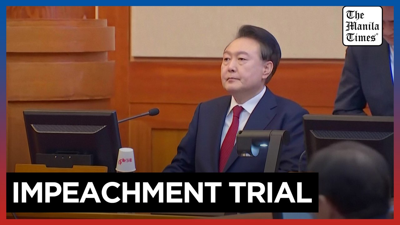 South Korea's Yoon attends his impeachment trial