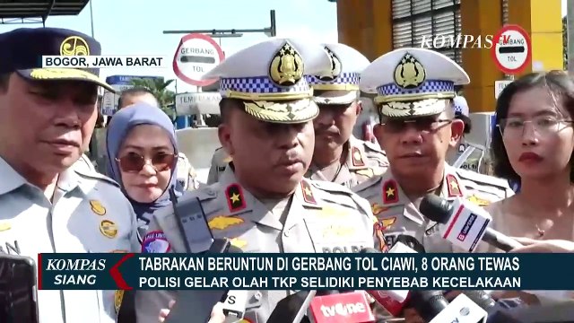 Enam dari Delapan Korban Tewas Kecelakaan di Gerbang Tol Ciawi Teridentifikasi