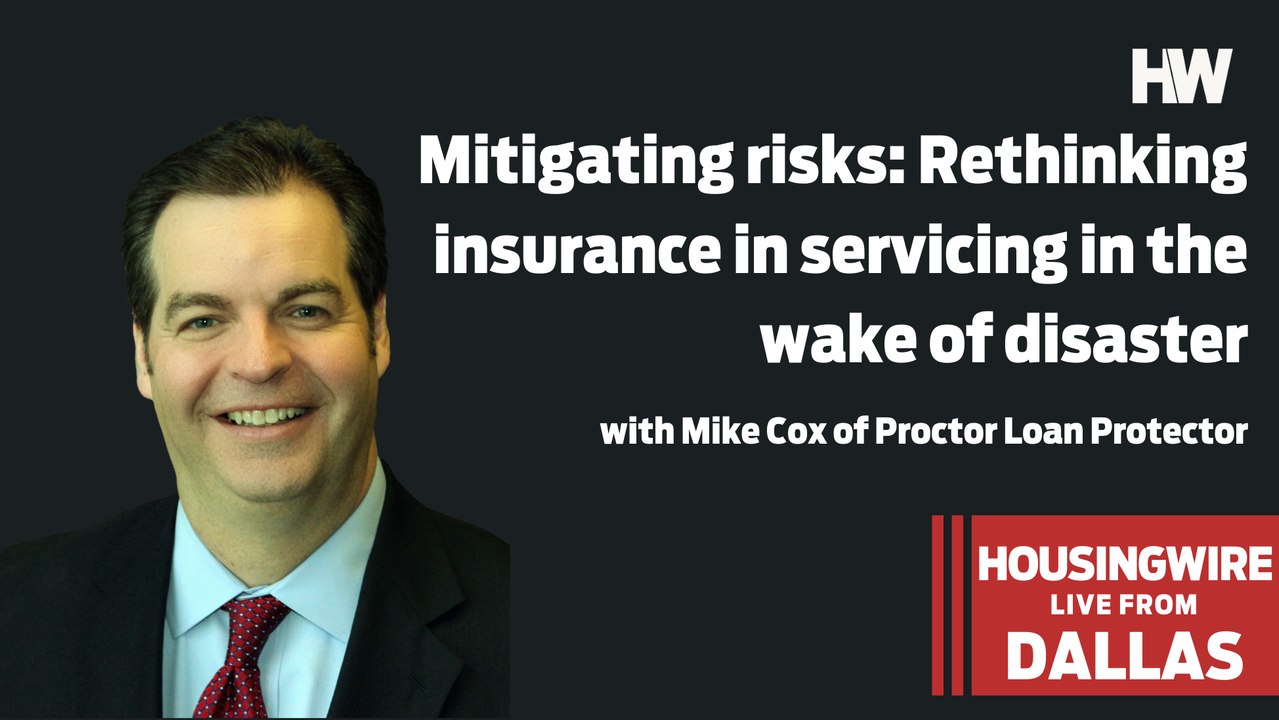 Mitigating risks: Rethinking insurance in servicing in the wake of disaster