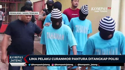 5 Pelaku Curanmor Pantura Ditangkap Polisi