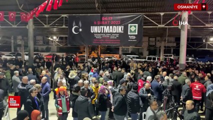 Asrın felaketinde hayatını kaybedenler anıldı